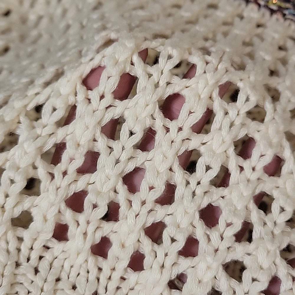 Women's XL beautiful loose knit heavyweight sweater - Picture 3 of 7